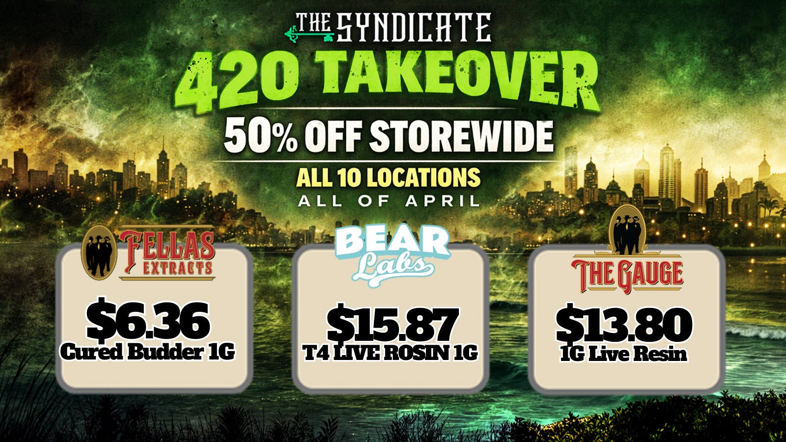 The Syndicate - Tarzana (RDC) Bear Labs (T4 Live Rosin) - $15.87