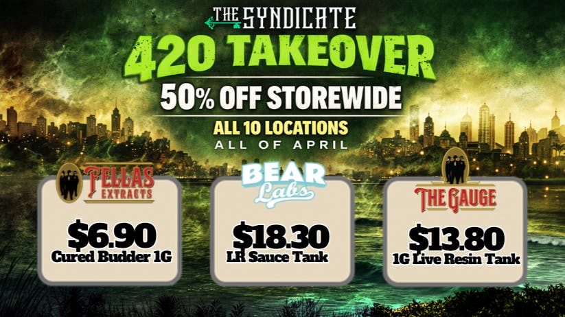 The Syndicate - Long Beach Bear Labs (LR Sauce Tank) - $18.30