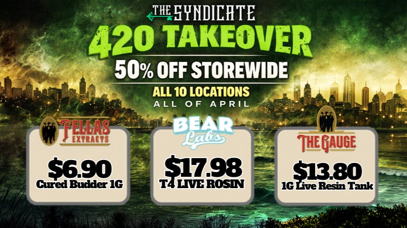 The Syndicate - Lake Elsinore #2 Bear Labs (T4 Live Rosin) - $17.98