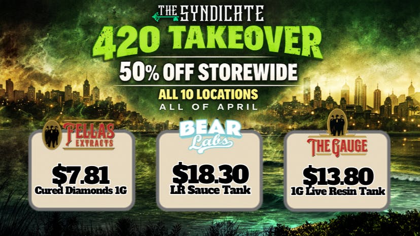 The Syndicate - Desert Hot Springs Bear Labs (LR Sauce Tank) - $18.30