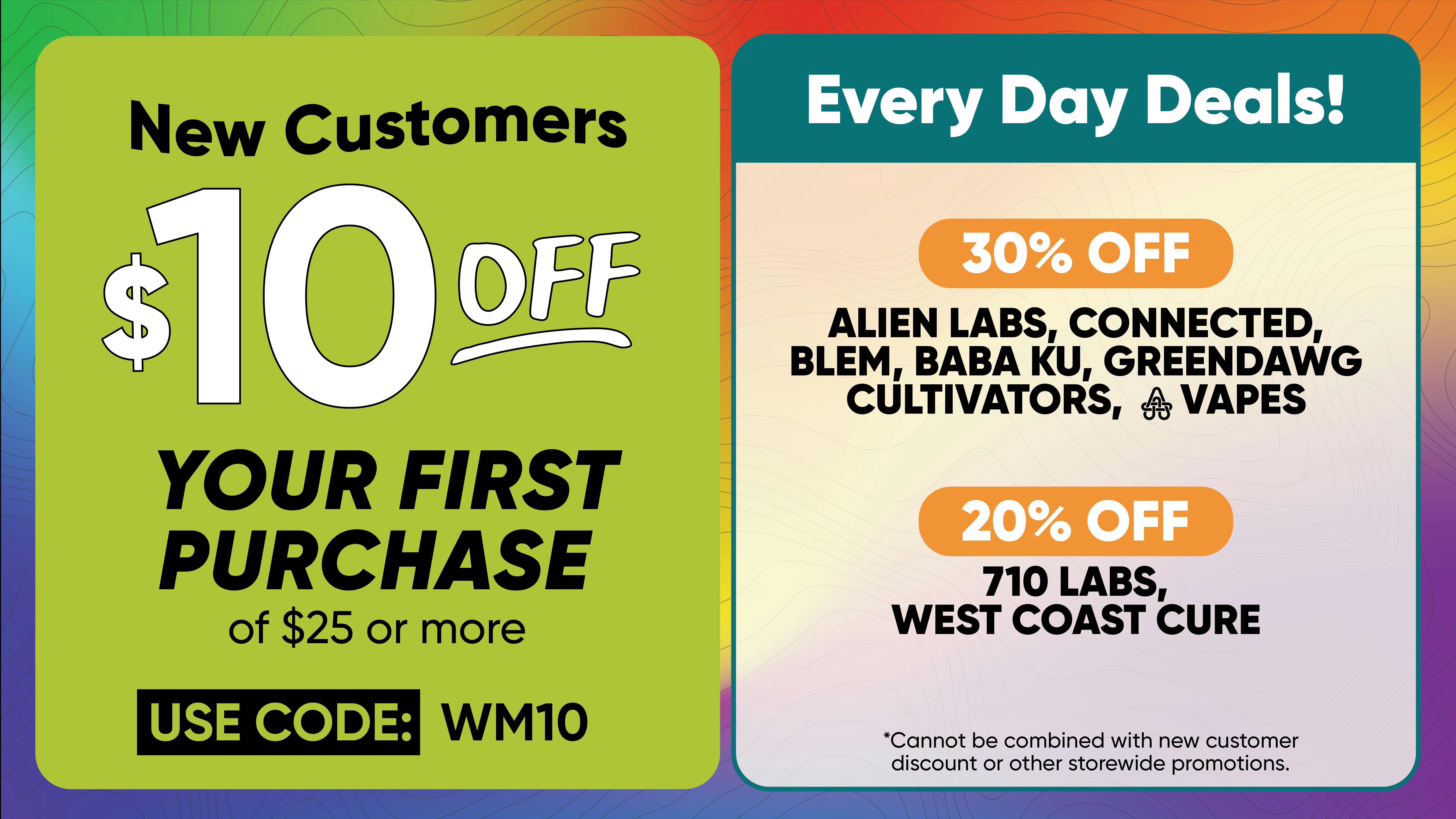 The Artist Tree Dispensary El Sobrante Everyday Deals!