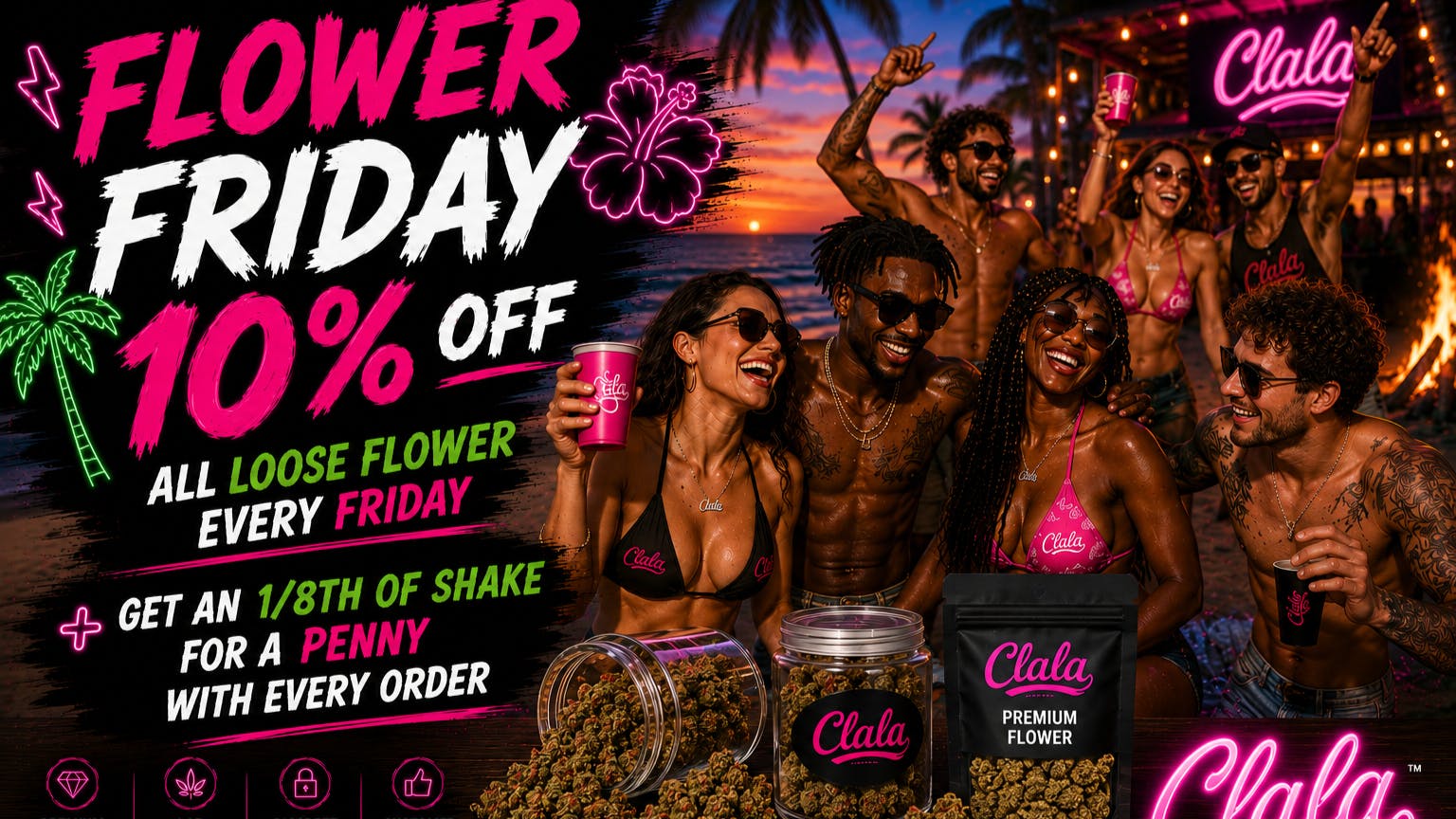 CANNA LALA Flower Friday 10% Off!!!