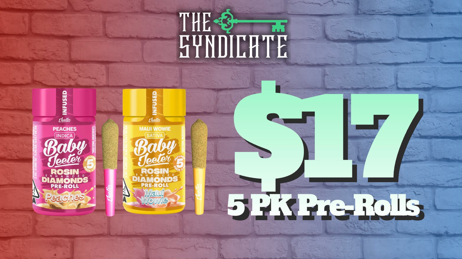 Rdc Collective Corp. $17 PRE-TAX JEETER 5-PK PRE-ROLLS