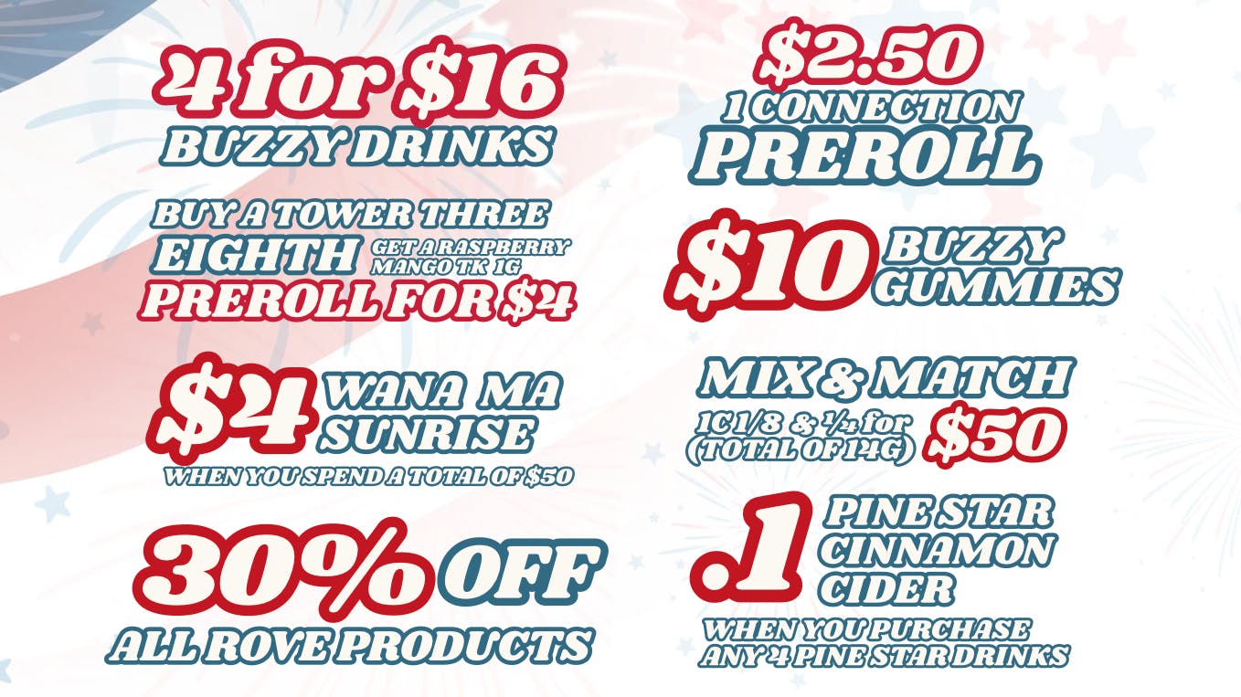 1 Connection 4TH OF JULY DEALS!
