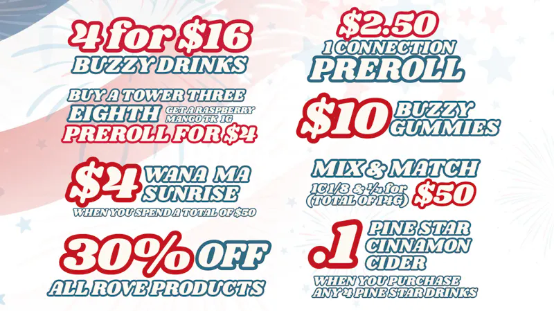 1 Connection 4TH OF JULY DEALS!
