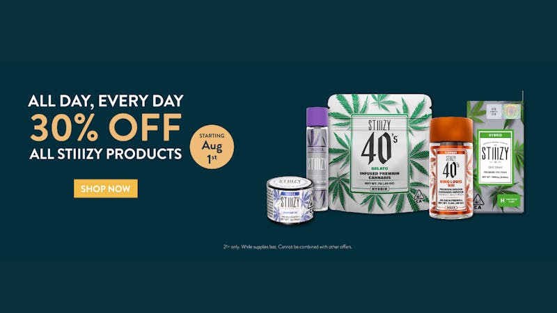Sweet Flower - Pasadena STIIIZY - 30% OFF - EVERY DAY