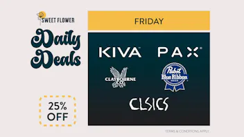 Sweet Flower - Chico 25% Off All Kiva, PAX, Claybourne Co, CLSICS & PBR