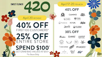 Sweet Flower - Chico Sweet Flower - The 4/20 Event