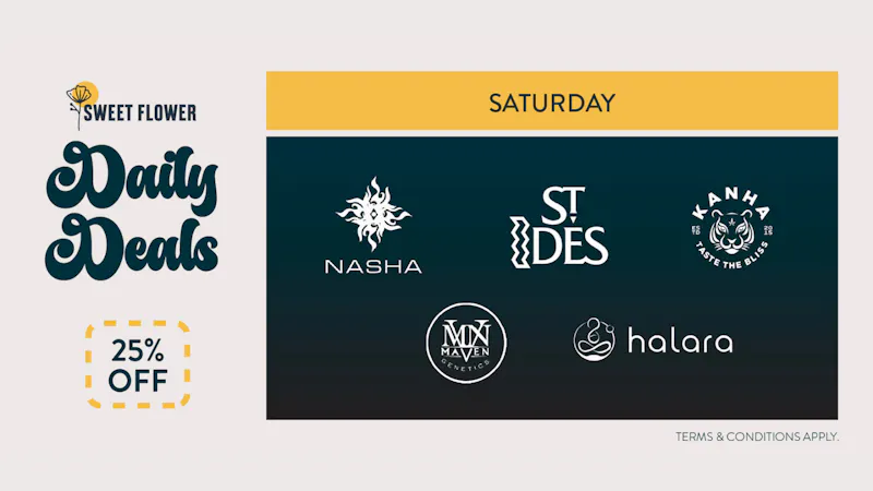 Sweet Flower - Westwood 25% Off All Nasha, Maven, Kanha, Halara & St. Ides