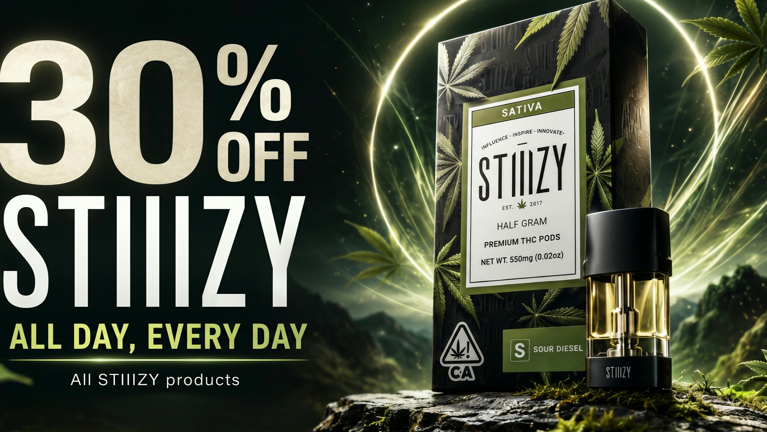 Sweet Flower - Westwood 30% Off All STIIIZY Products