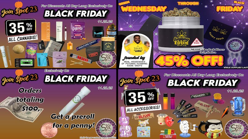 Spot 23 LLC Black Friday 35% Savings!