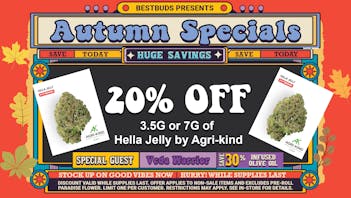 BestBuds Dispensary ✨ Support Women-Owned! 20% OFF Hella Jelly at Best