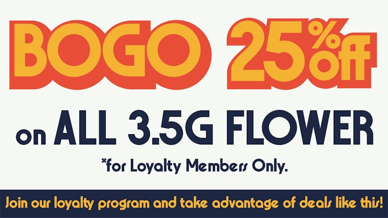 Cannabicity BOGO 25% off 3.5g Flower
