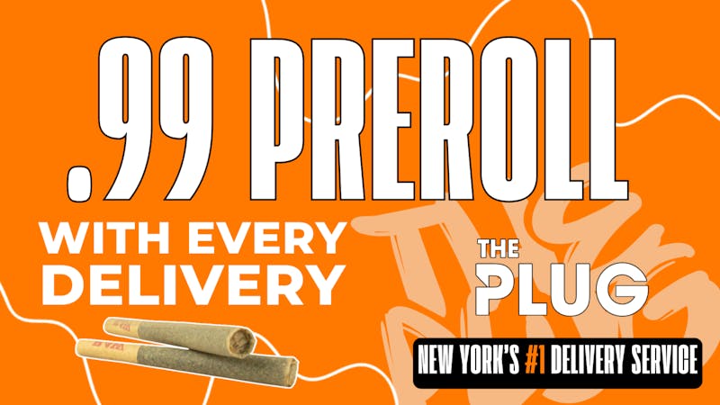 The Plug - Hudson Yard / NoMad Delivery .99 PreRoll with Your Delivery!