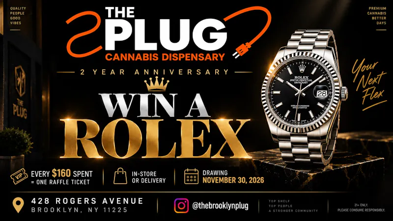 The Plug - Murray Hill / Kips Bay Delivery 2 Year Anniversary Raffle!