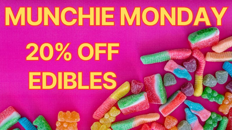 Canopy Crossroad MUNCHIE MONDAY- 20% OFF EDIBLES