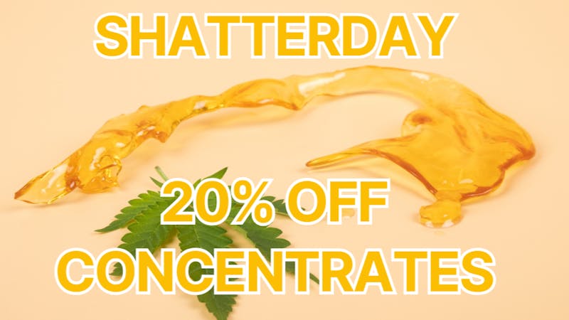 Canopy Crossroad Shatter-Day- 20% Off Concentrates