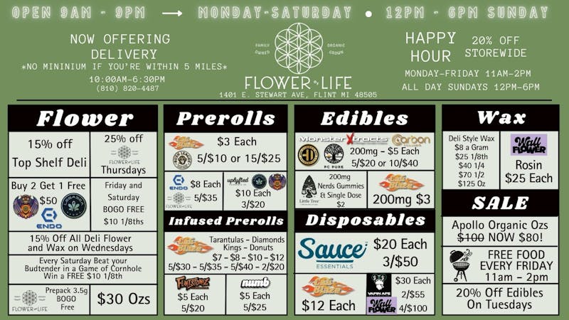 Flower of Life ✨ Daily Deals at Flower of Life ✨