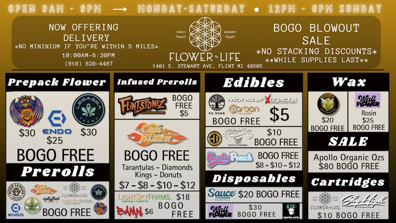 Flower of Life 🔥 BLOWOUT SALE AT FLOWER OF LIFE 🔥