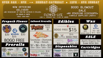 Flower of Life- Delivery 🔥 BLOWOUT SALE AT FLOWER OF LIFE 🔥