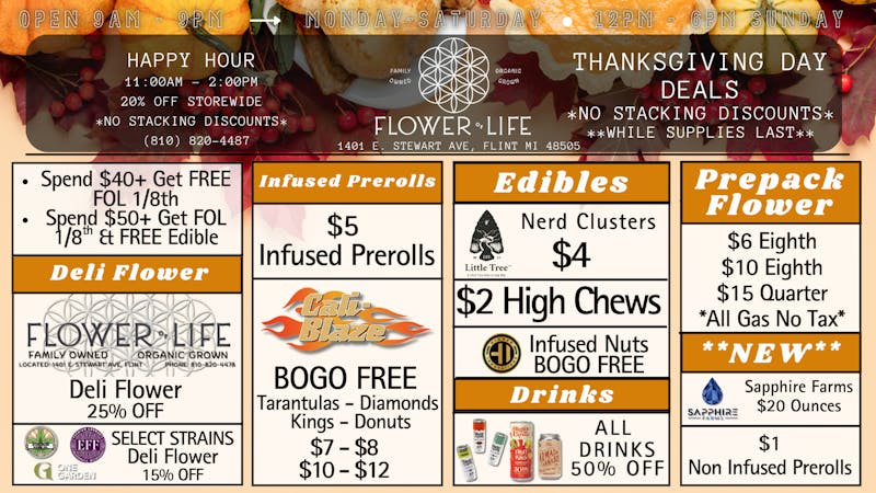 Flower of Life 💚🦃Happy Danksgiving🦃💚