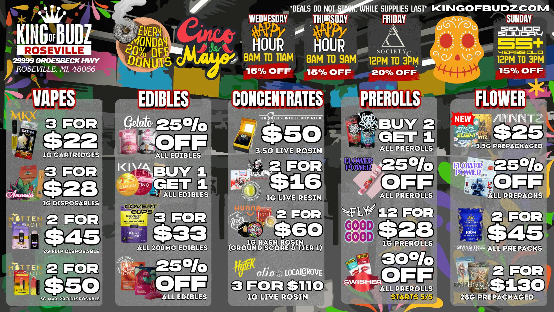 King of Budz Roseville ROSEVILLE DEALS