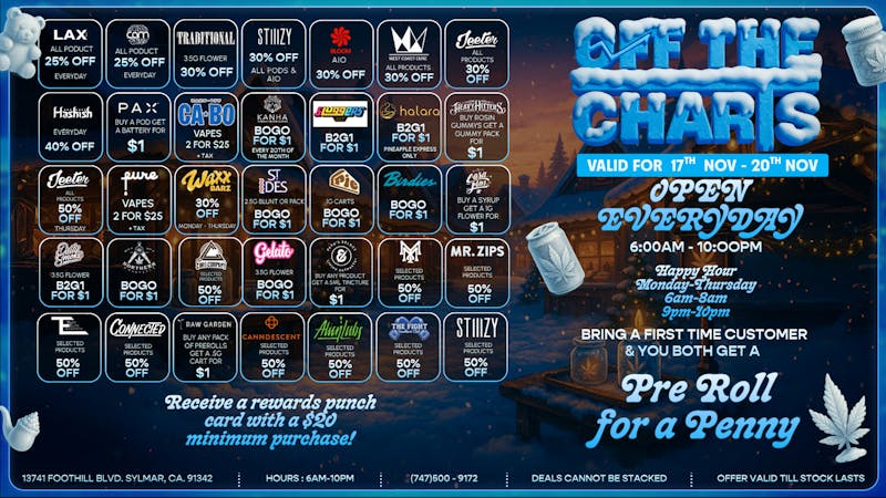 Off the Charts - Sylmar Pumpkin Spice & Everything Nice