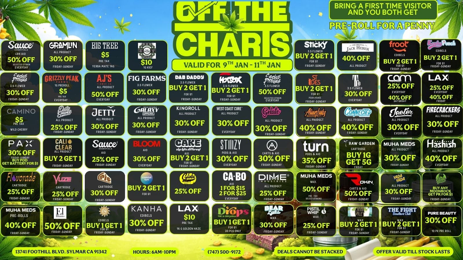 Off the Charts - Sylmar Smoke-stravaganza