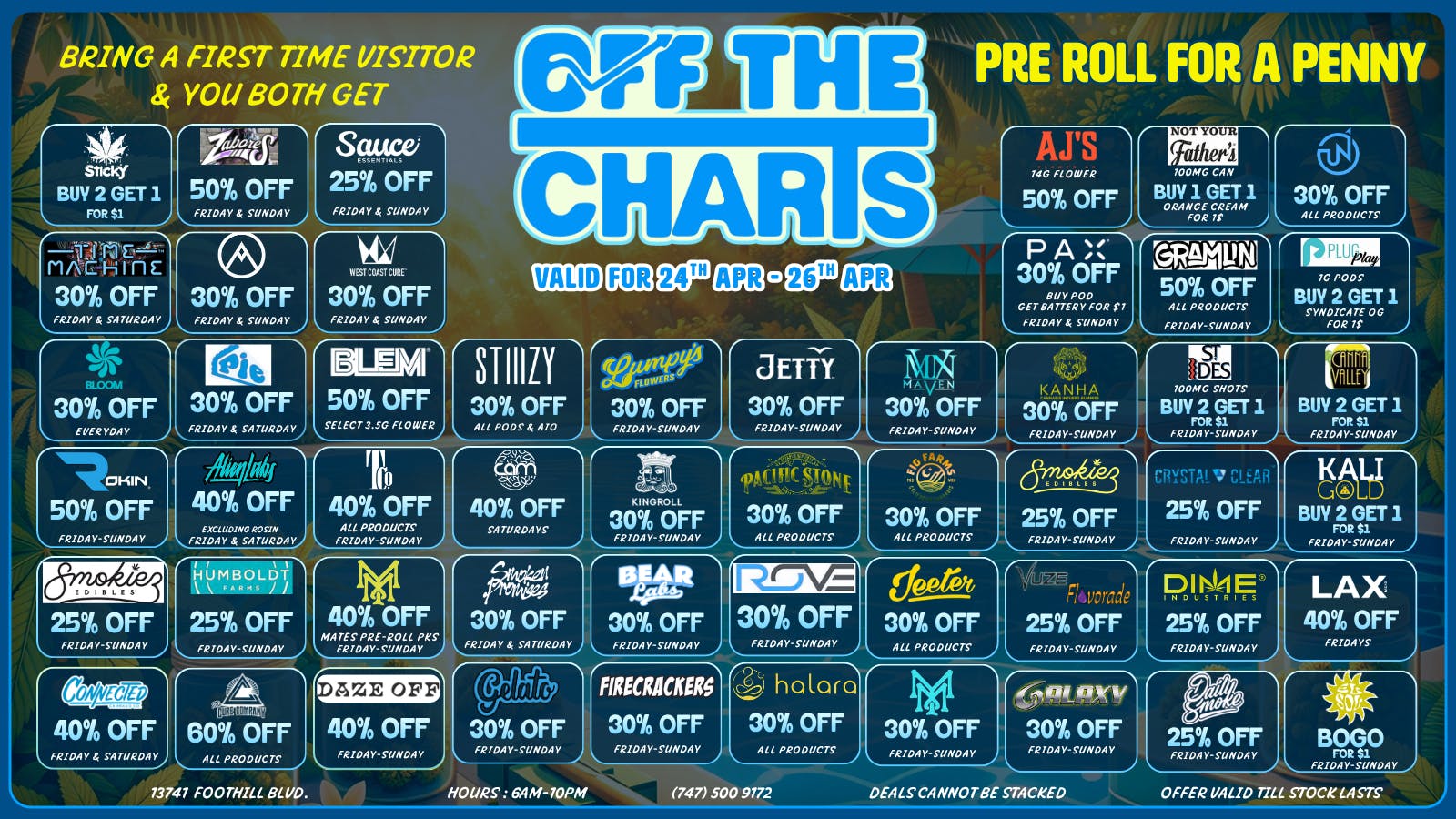 Off the Charts - Sylmar High Times, Low Prices