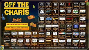 Off The Charts - Eagle Rock BEST PRICES & DEALS IN THE CITY