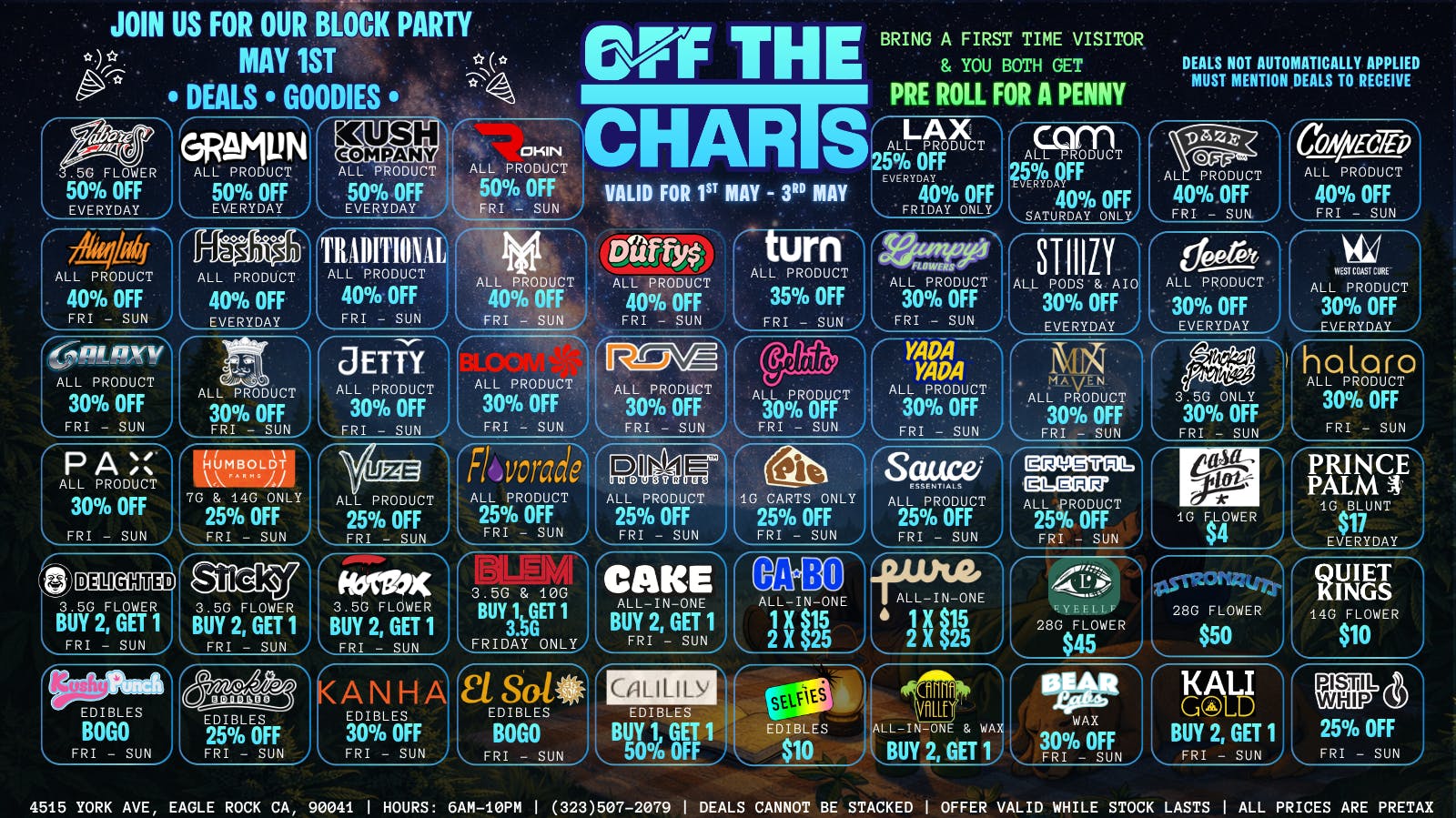 Off The Charts - Eagle Rock SPEND YOUR DAZE W THE BEST @OTC EAGLE ROCK 🍃✨
