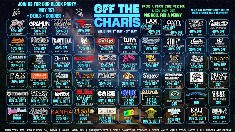 Off The Charts - Eagle Rock SPEND YOUR DAZE W THE BEST @OTC EAGLE ROCK 🍃✨