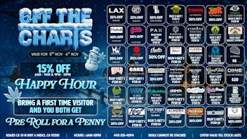 Off the Charts - Indio START YOUR NOVEMBER OFF RIGHT🔥DEALS DEALS DEALS