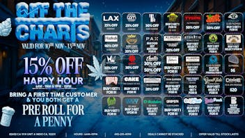 Off the Charts - Indio ELEVATE YOUR VIBES!