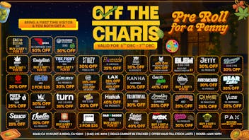 Off the Charts - Indio OTC INDIO WEEKEND DEALS