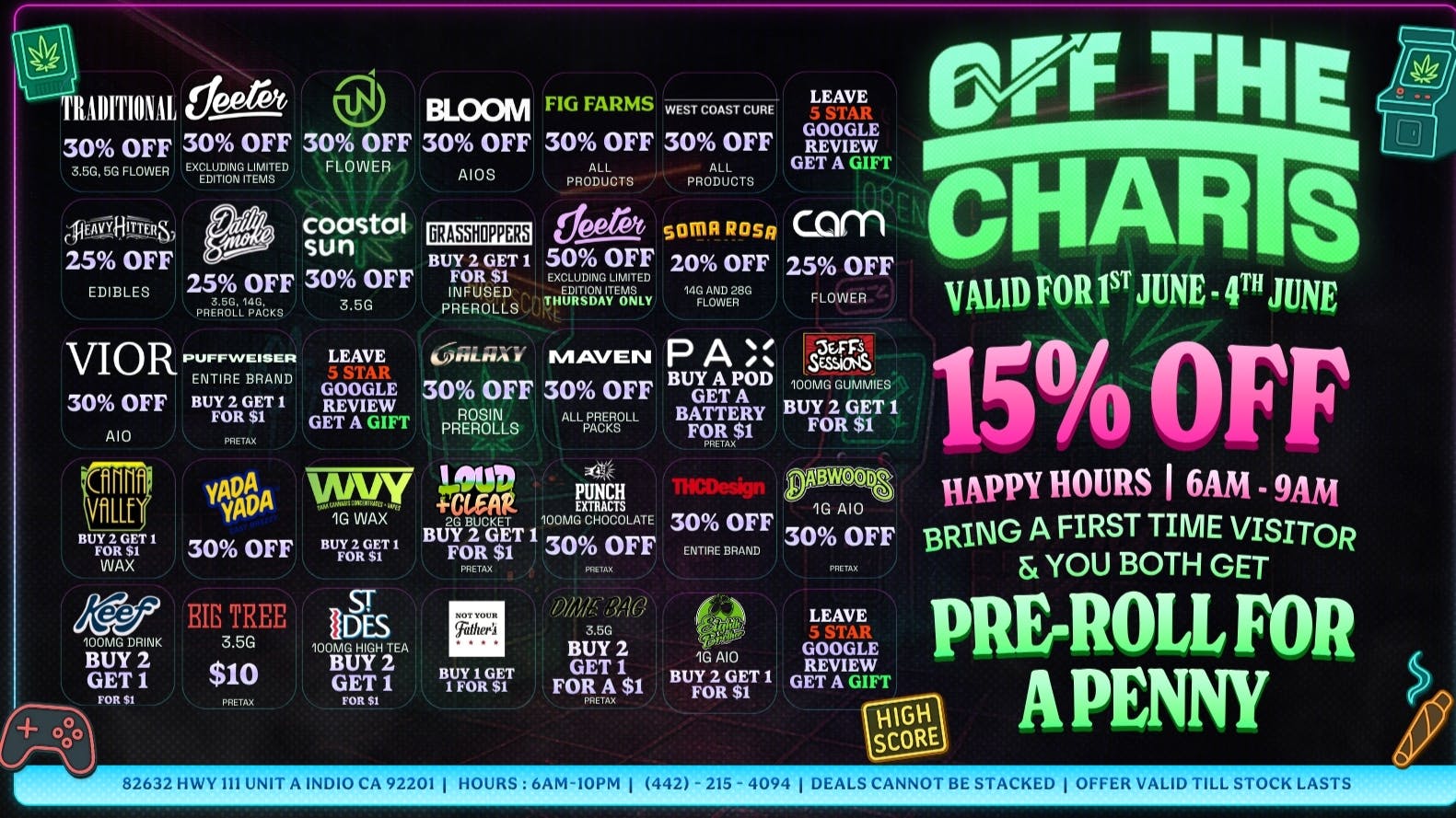 Off the Charts - Indio RING IN THE HEAT WITH THESE FIRE DEALS! ♨️👌🔥🌵