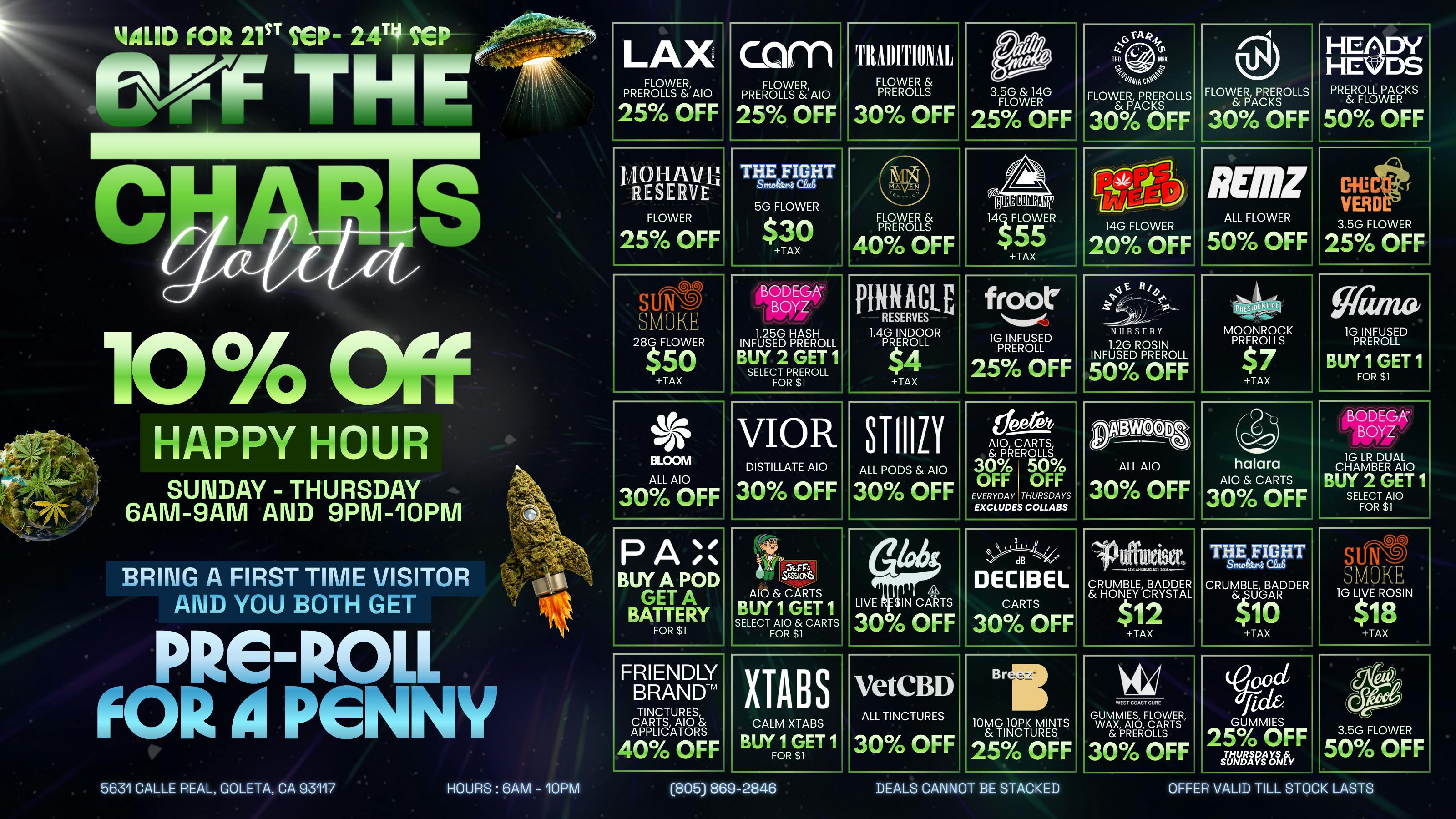 Off the Charts - Goleta 🚀Astronomical Deals, Down-to-Earth Prices! 🌍