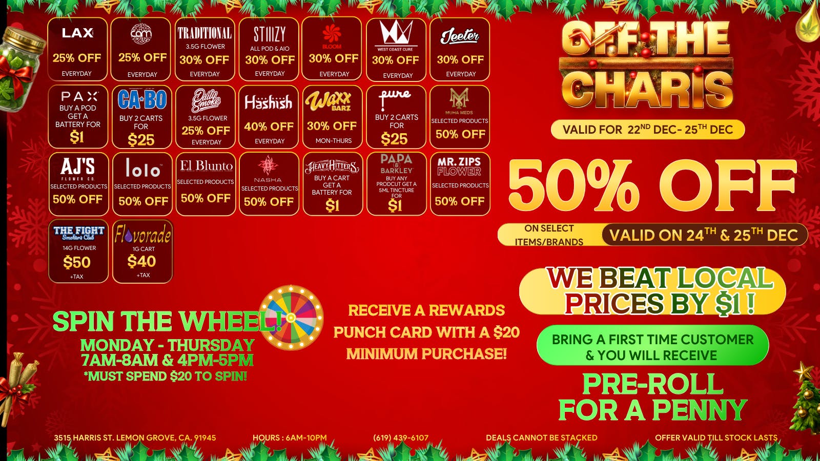 Off the Charts - Lemon Grove OFF THE CHARTS LEMON GROVE