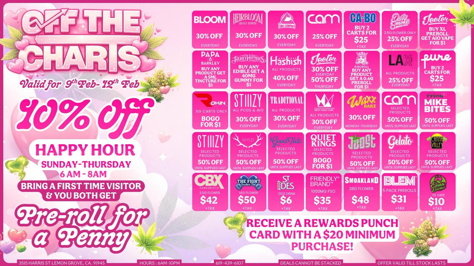 Off the Charts - Lemon Grove LEMON GROVE OFF THE CHARTS!