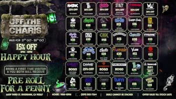 Off The Charts - Riverbank HAPPY HALLO-WEED !!