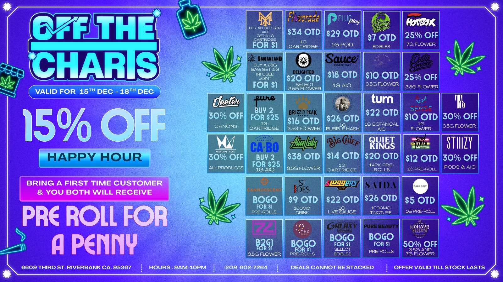 Off The Charts - Riverbank Ho-Ho-Holidazed at OTC Riverbank