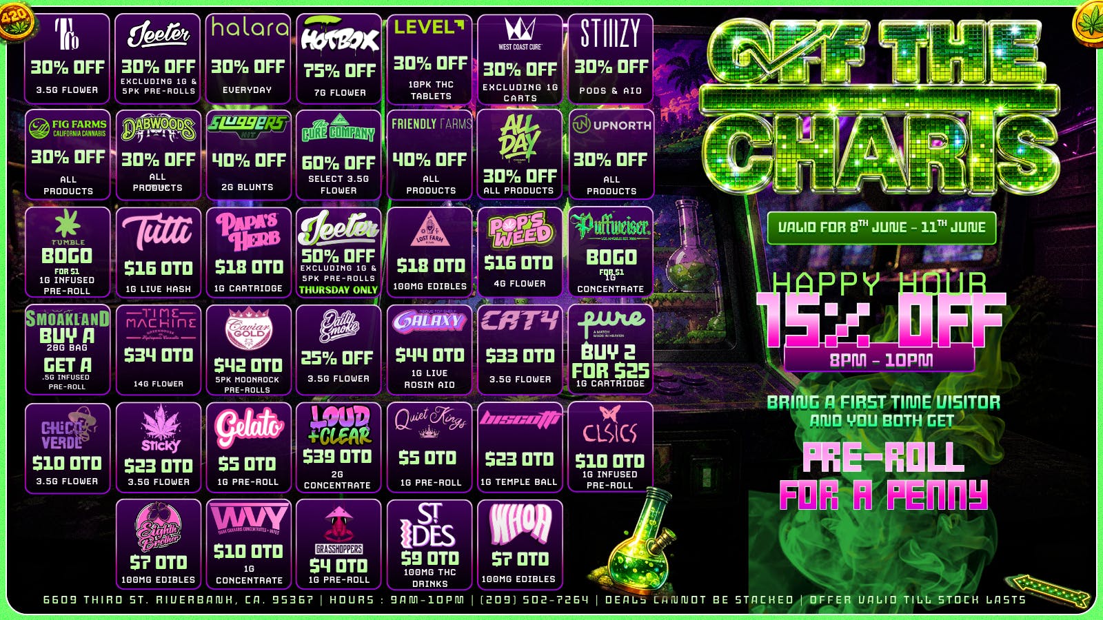 Off The Charts - Riverbank KILLER DEALS @ OTC RIVERBANK