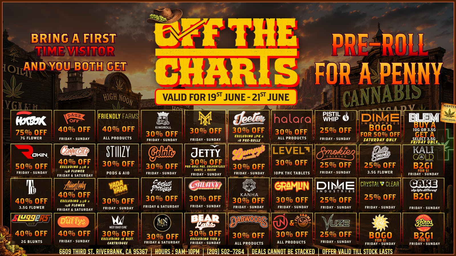 Off The Charts - Riverbank KICK UP YOUR HEELS FOR KILLER OTC RIVERBANK DEALS!