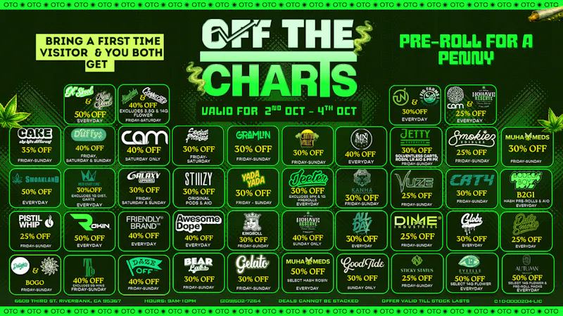 Off The Charts - Riverbank WITCHY & LIT AT OFF THE CHART RIVERBANK