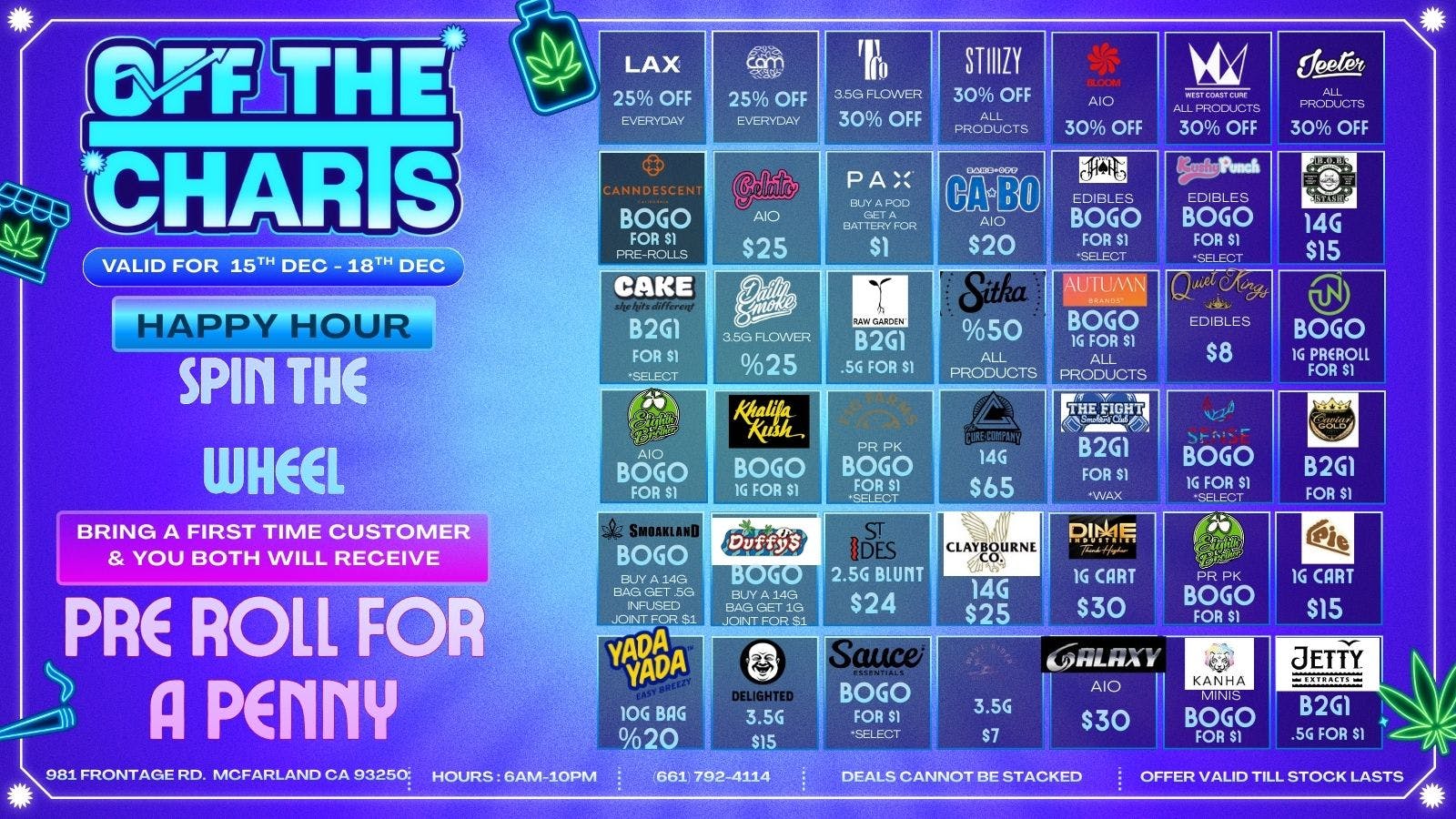 Off The Charts - McFarland Stuff those Stockings!!!