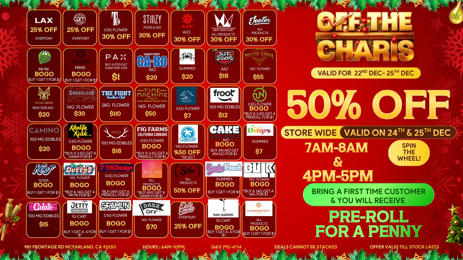 Off The Charts - McFarland Merrrrryyyyy Christmas!!!!