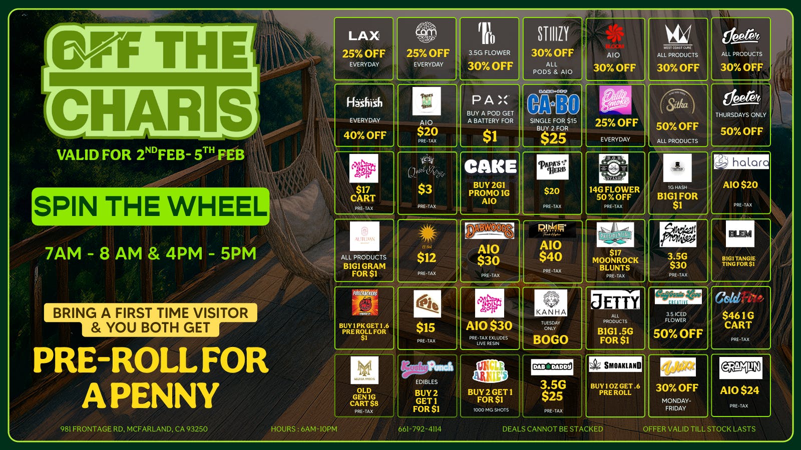 Off The Charts - McFarland Love At First Toke