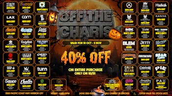 Off the Charts - Harbor City SPOOKTACULAR DEALS!! 👻🍃🔥