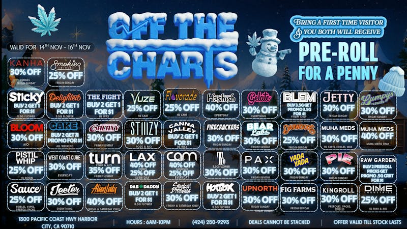 Off the Charts - Harbor City SPEND LESS SMOKE MORE WITH OTC😶‍🌫️🔥🍃