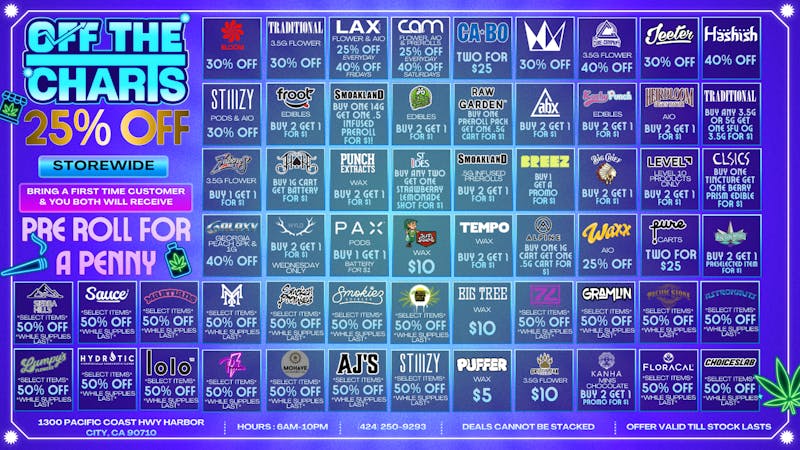 Off the Charts - Harbor City 25% OFF STOREWIDE!!😶‍🌫️💚